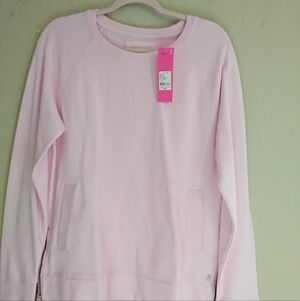 Lilly Pulitzer Beach Comber Pullover Sweatshirt - NWT - Size Large